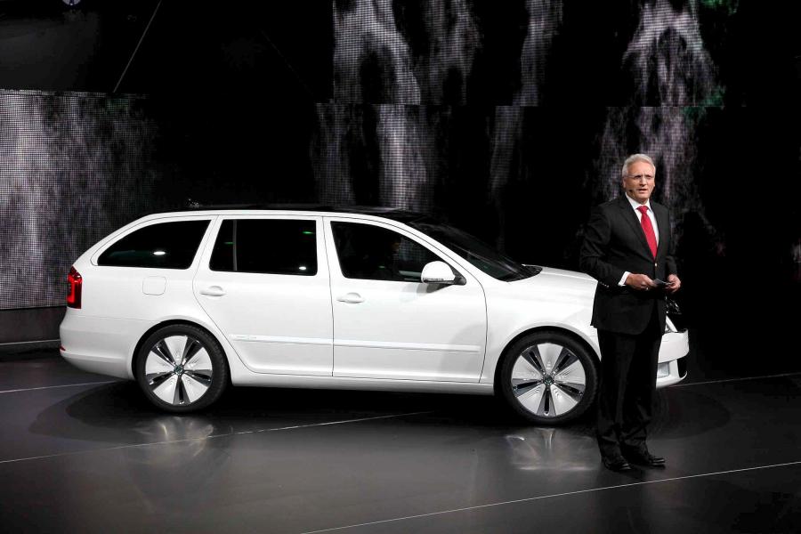  Skoda Octavia Green E-Line Concept 2010 года  (фото 13 из 46)